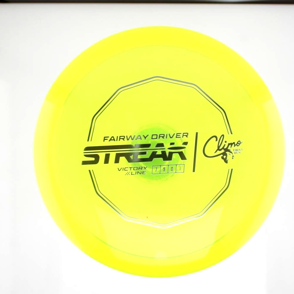 Streak - First Run - Yellow - 170.9 gm -  Disc ID: 599138