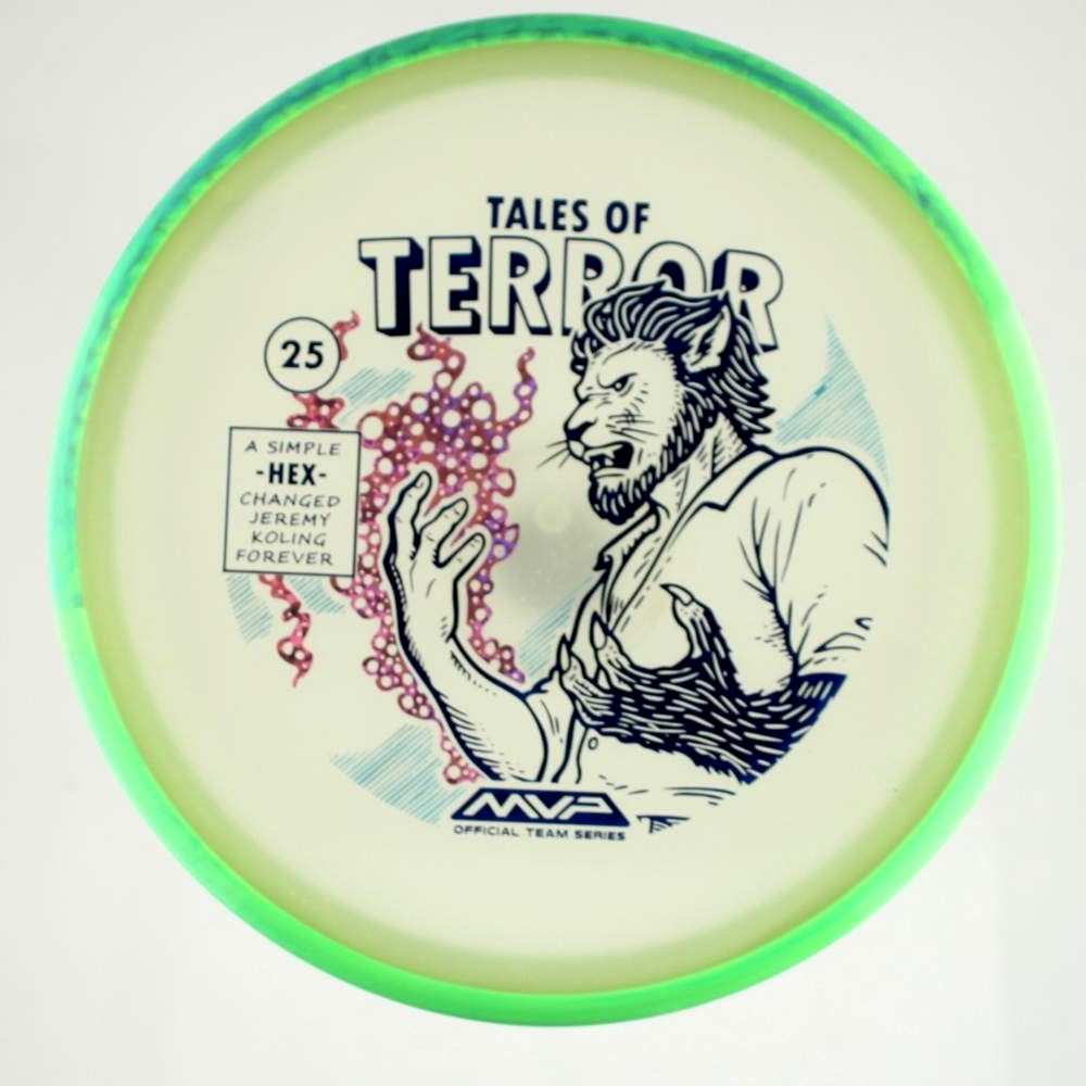 Hex - Jeremy Koling Halloween - Green Rim - 176.9 gm -  Disc ID: 599210