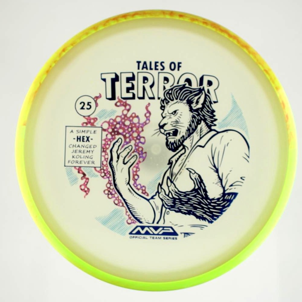 Hex - Jeremy Koling Halloween - Day Glo Rim - 176.7 gm -  Disc ID: 599245