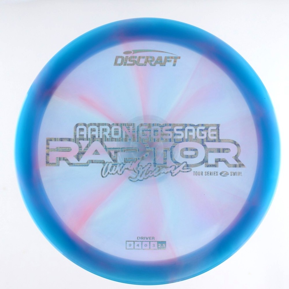 Raptor - Aaron Goose Gossage - Blue - 176.0 gm -  Disc ID: 600047