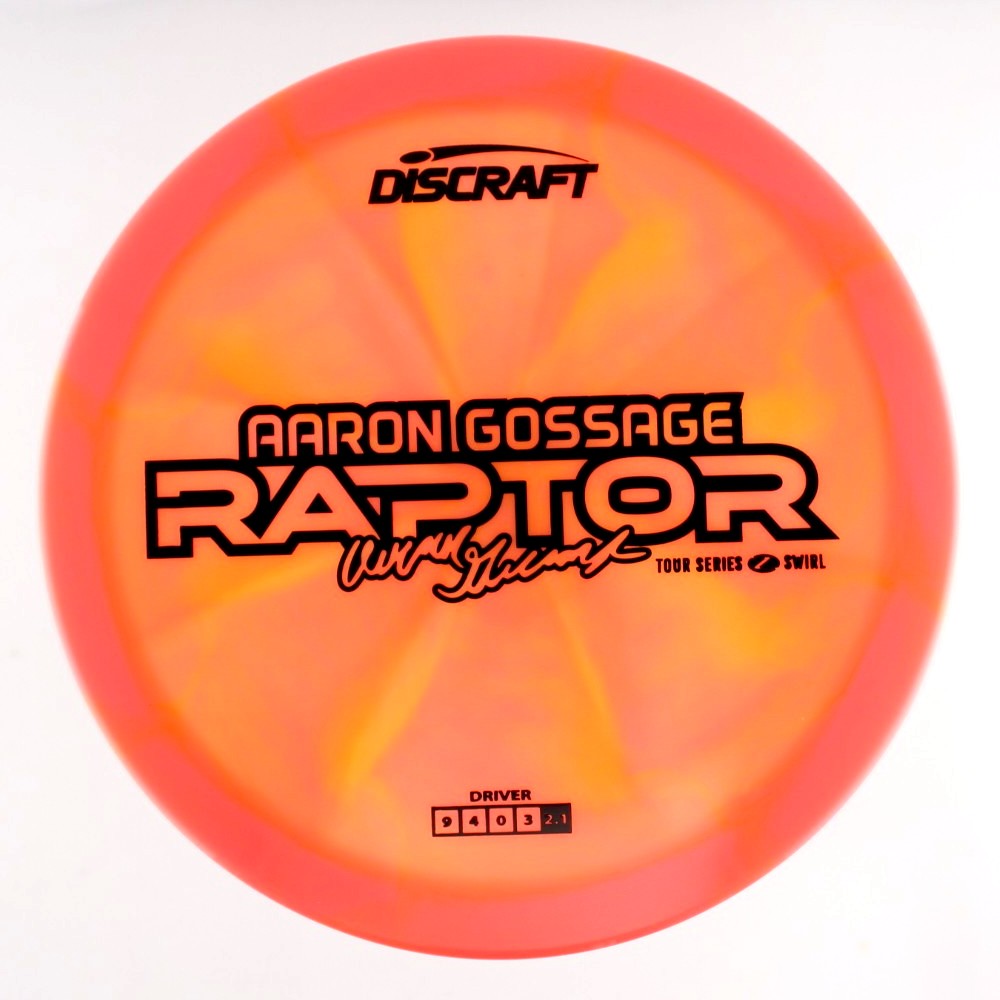 Raptor - Aaron Goose Gossage - Orange - 177.7 gm -  Disc ID: 600048