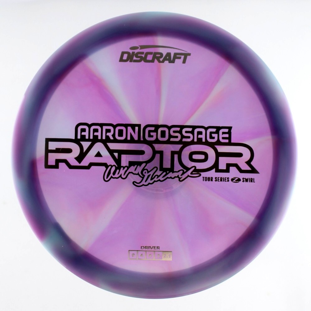 Raptor - Aaron Goose Gossage - Purple - 176.9 gm -  Disc ID: 600050