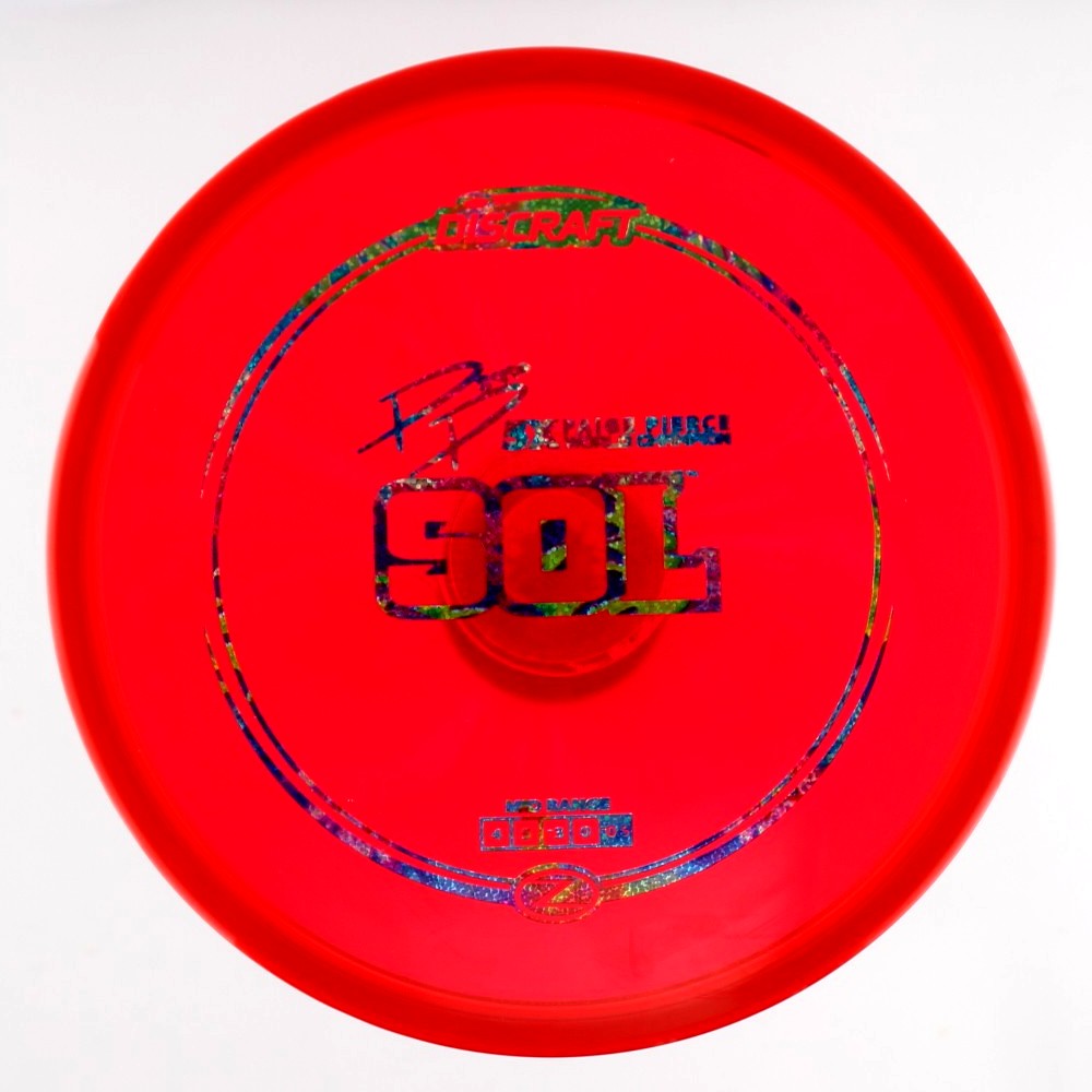 Sol - 5x World Champion Paige Pierce - Red - 172.0 gm -  Disc ID: 600057