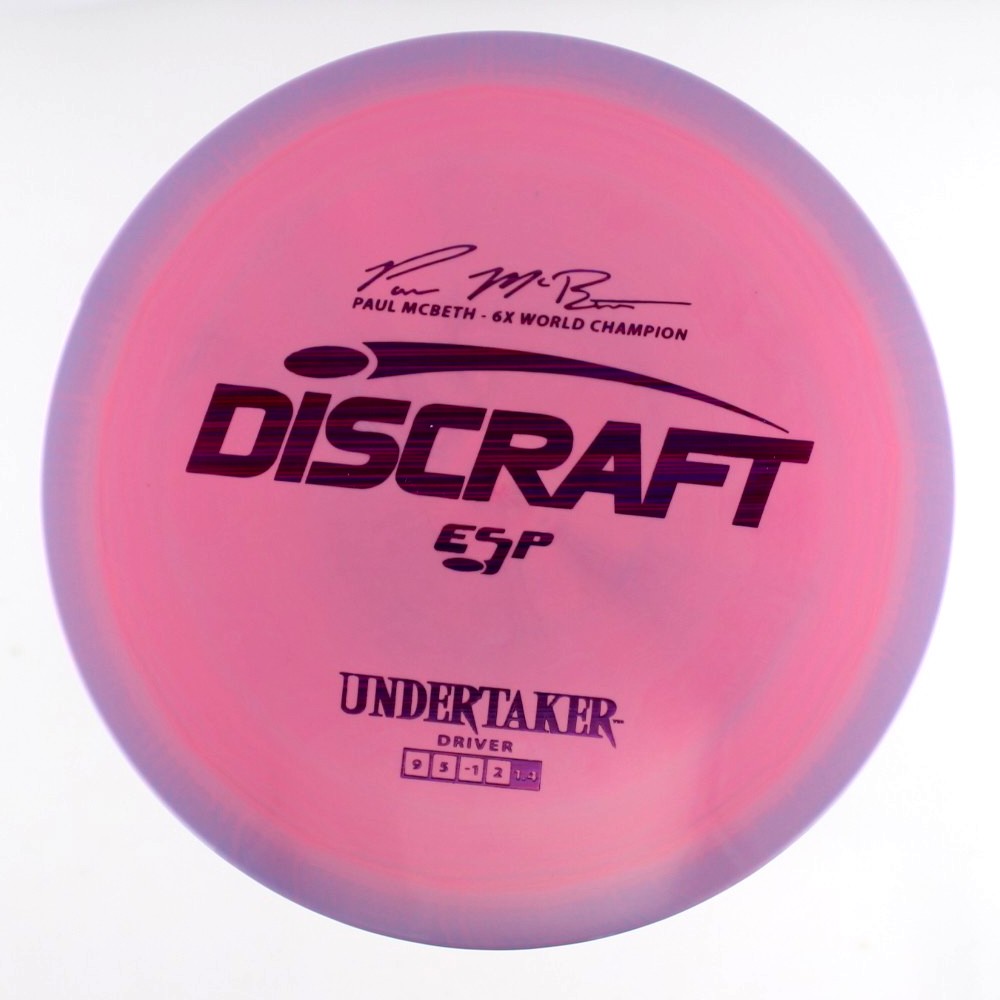 Undertaker - 6x World Champion Paul McBeth - Purple - 173.2 gm -  Disc ID: 600063