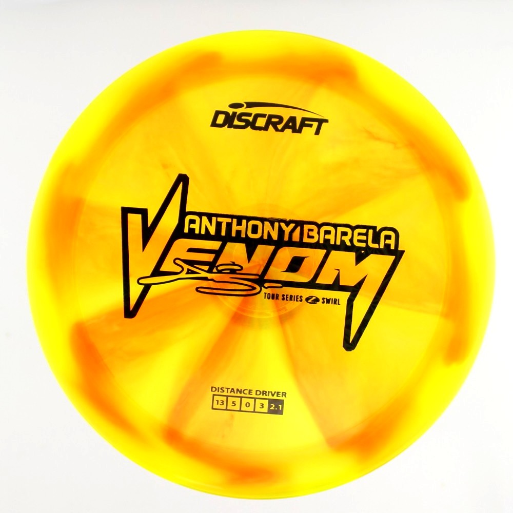 Venom - Anthony Barela - Yellow - 174.1 gm -  Disc ID: 600068