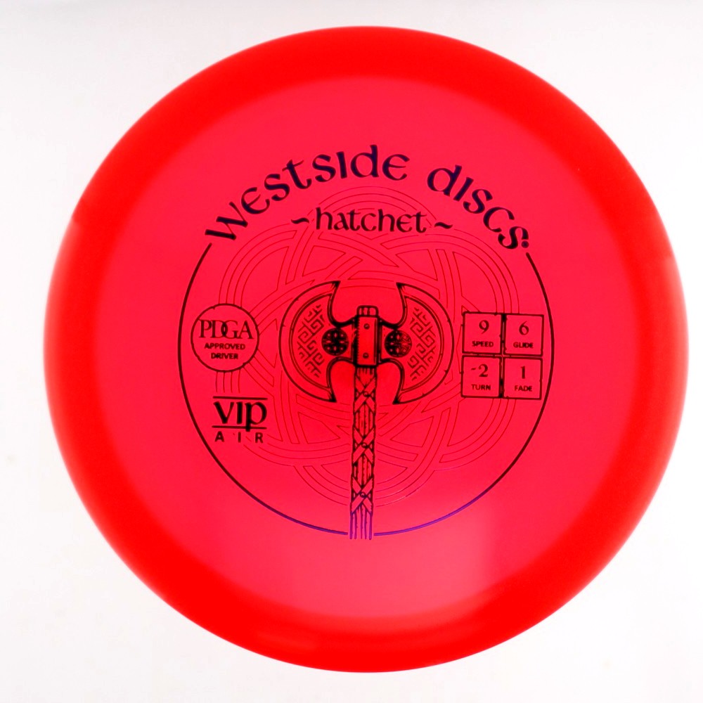 Hatchet - Standard - Red - 156.6 gm -  Disc ID: 600153