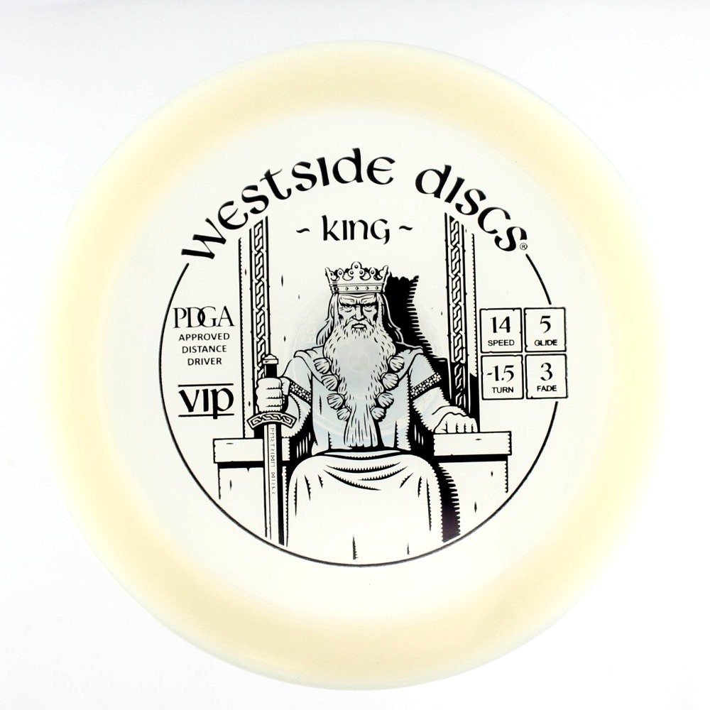 King - Standard - White - 170.6 gm -  Disc ID: 600164