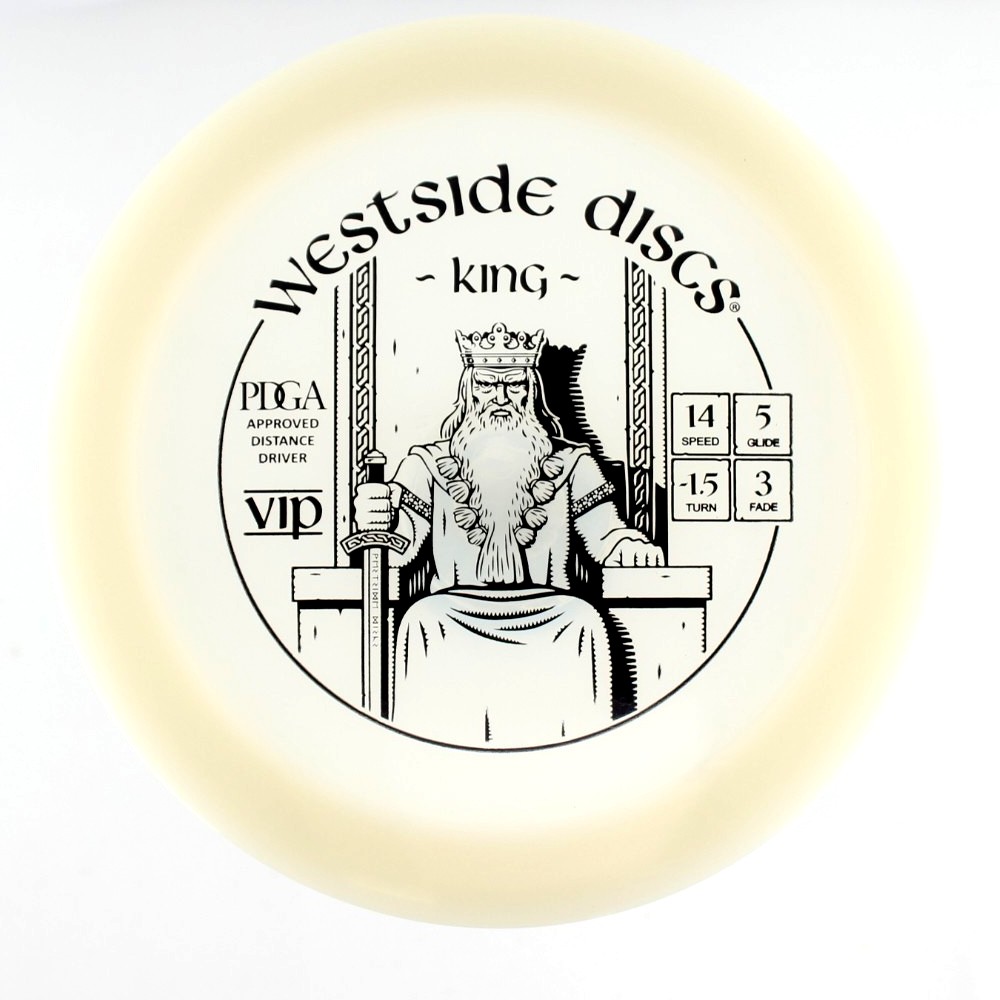 King - Standard - White - 169.9 gm -  Disc ID: 600165