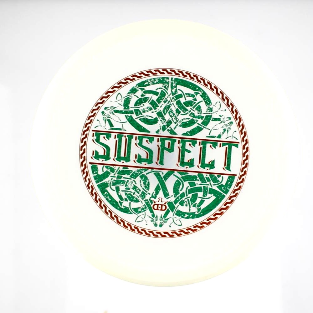 Suspect - St Patrick Day stamp - White - 174.8 gm -  Disc ID: 600393
