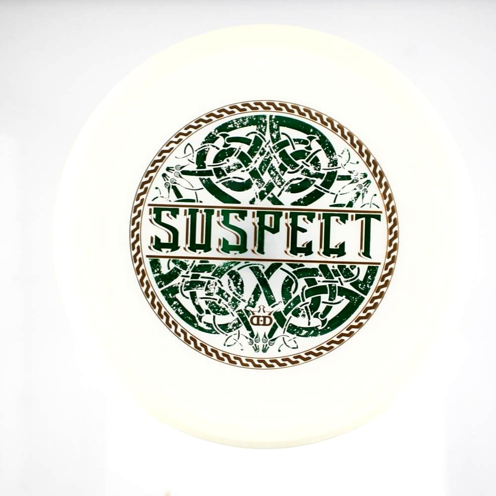Suspect - St Patrick Day stamp - White - 173.6 gm -  Disc ID: 600397