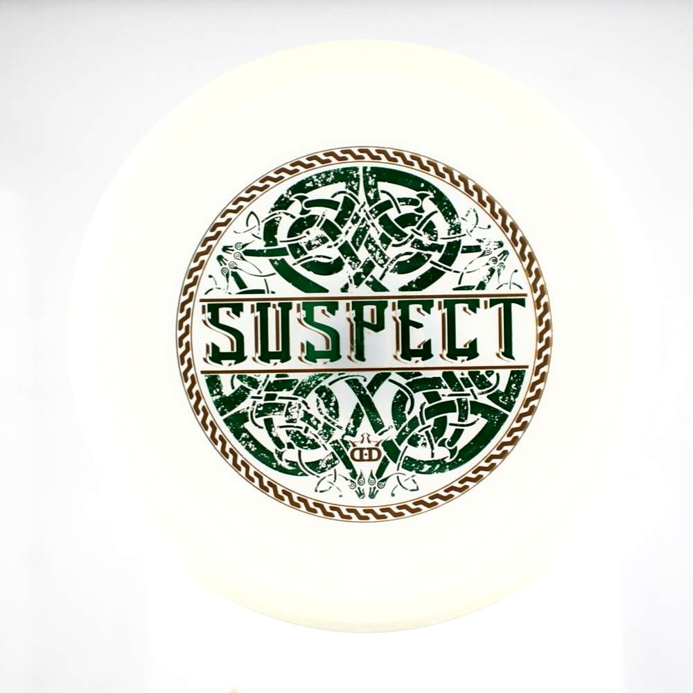 Suspect - St Patrick Day stamp - White - 174.7 gm -  Disc ID: 600398