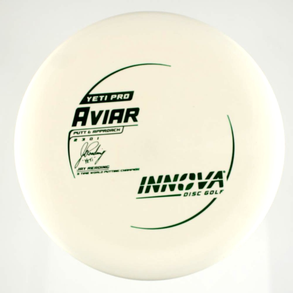 Yeti Pro Aviar - 5x World Putting Champion Jay (Yeti) Reading - White - 175.7 gm -  Disc ID: 600725