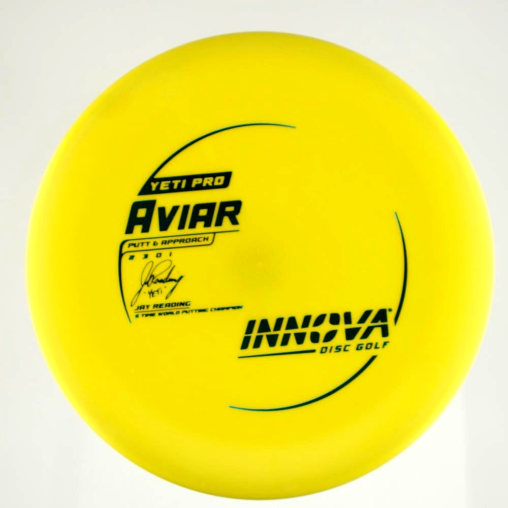 Yeti Pro Aviar - 5x World Putting Champion Jay (Yeti) Reading - White - 171.6 gm -  Disc ID: 600726