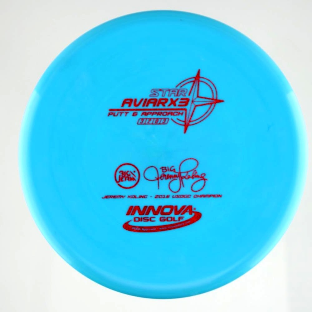 AviarX3 - Big Jerm Jeremy Koling 2016 USDGC Champion - Blue - 172.1 gm -  Disc ID: 600733