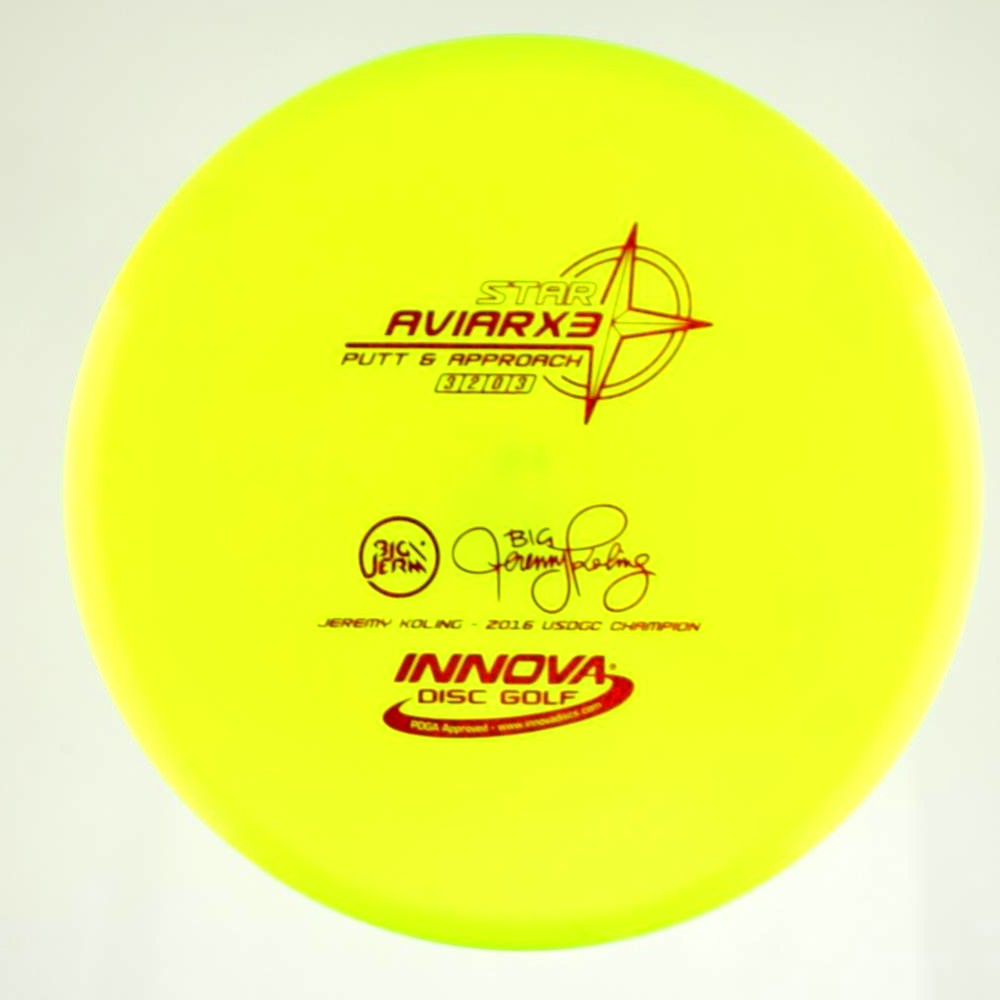 AviarX3 - Big Jerm Jeremy Koling 2016 USDGC Champion - Day Glo - 168.5 gm -  Disc ID: 600737