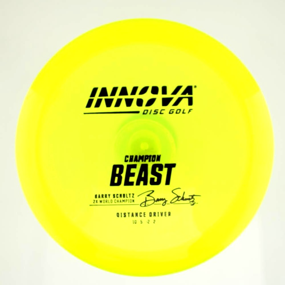 Beast - 2x World Champion Barry Schultz - Day Glo - 166.1 gm -  Disc ID: 600749