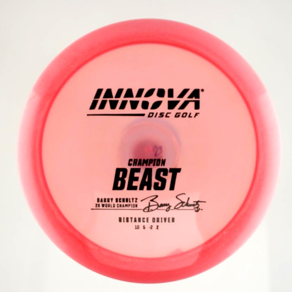Beast - 2x World Champion Barry Schultz - Pink - 163.1 gm -  Disc ID: 600750
