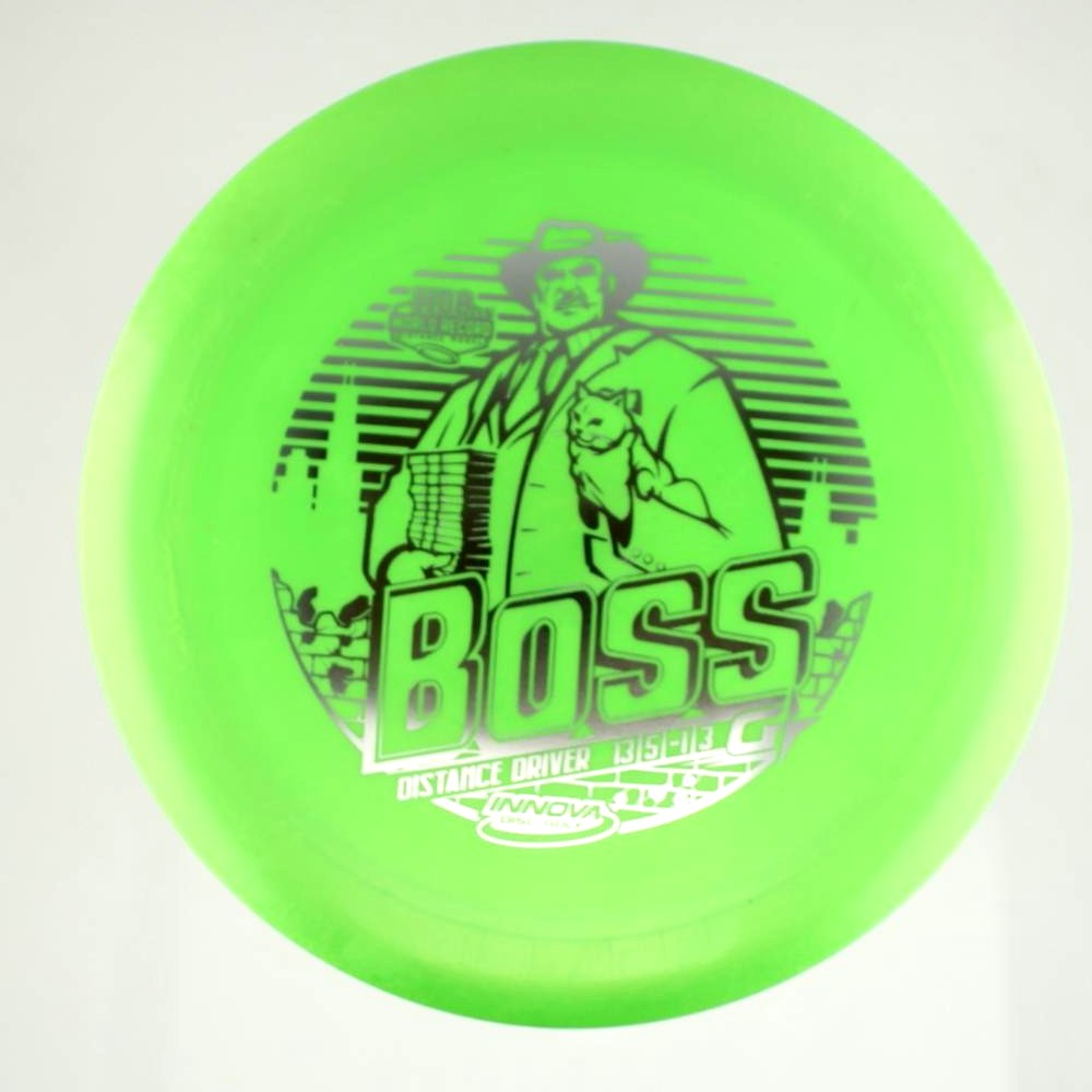 Boss - 1108 feet World Distance Record - Green - 171.2 gm -  Disc ID: 600760