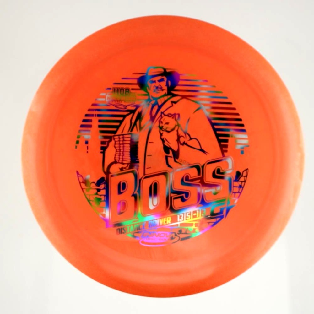 Boss - 1108 feet World Distance Record - Orange - 167.5 gm -  Disc ID: 600761