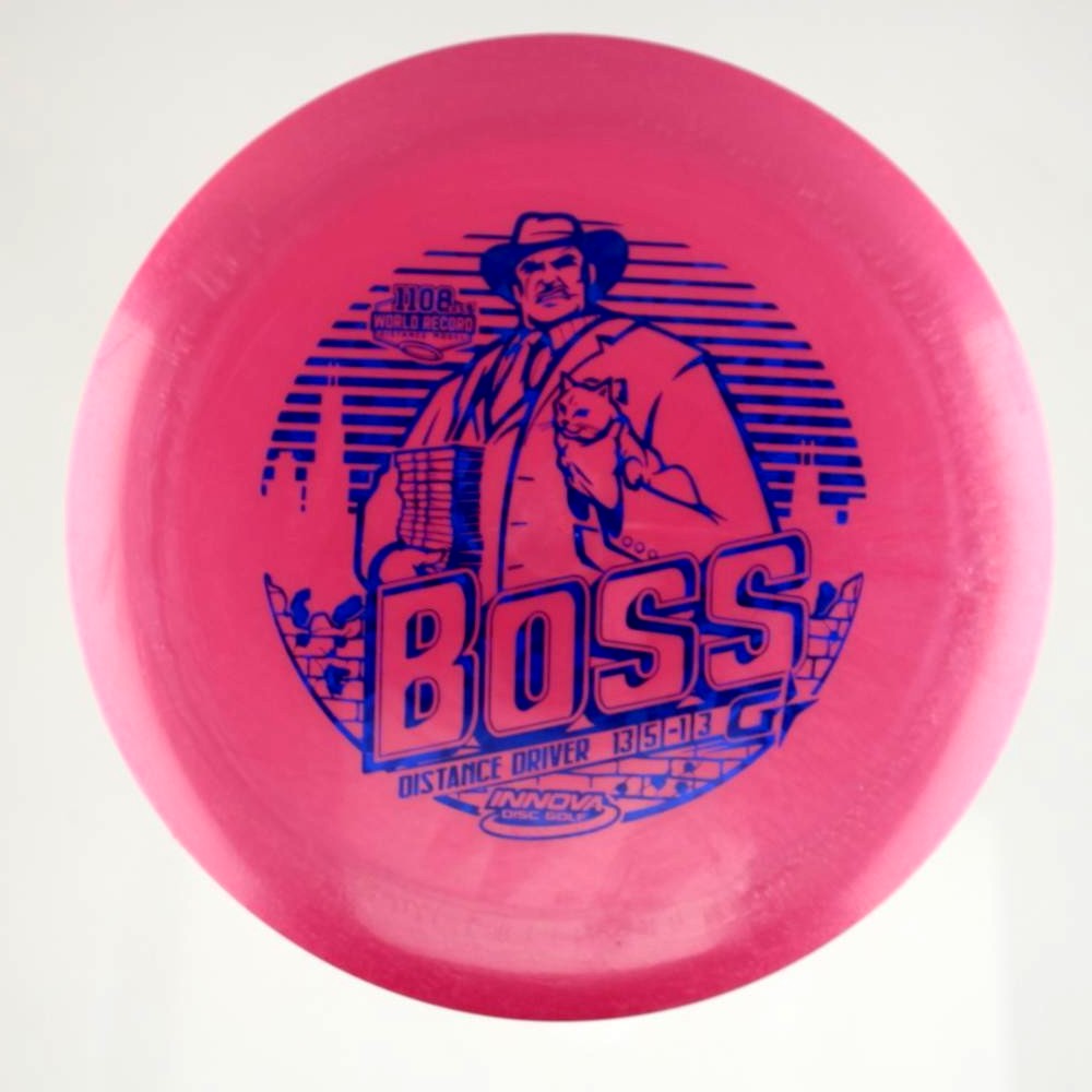 Boss - 1108 feet World Distance Record - Purple - 176.7 gm -  Disc ID: 600763