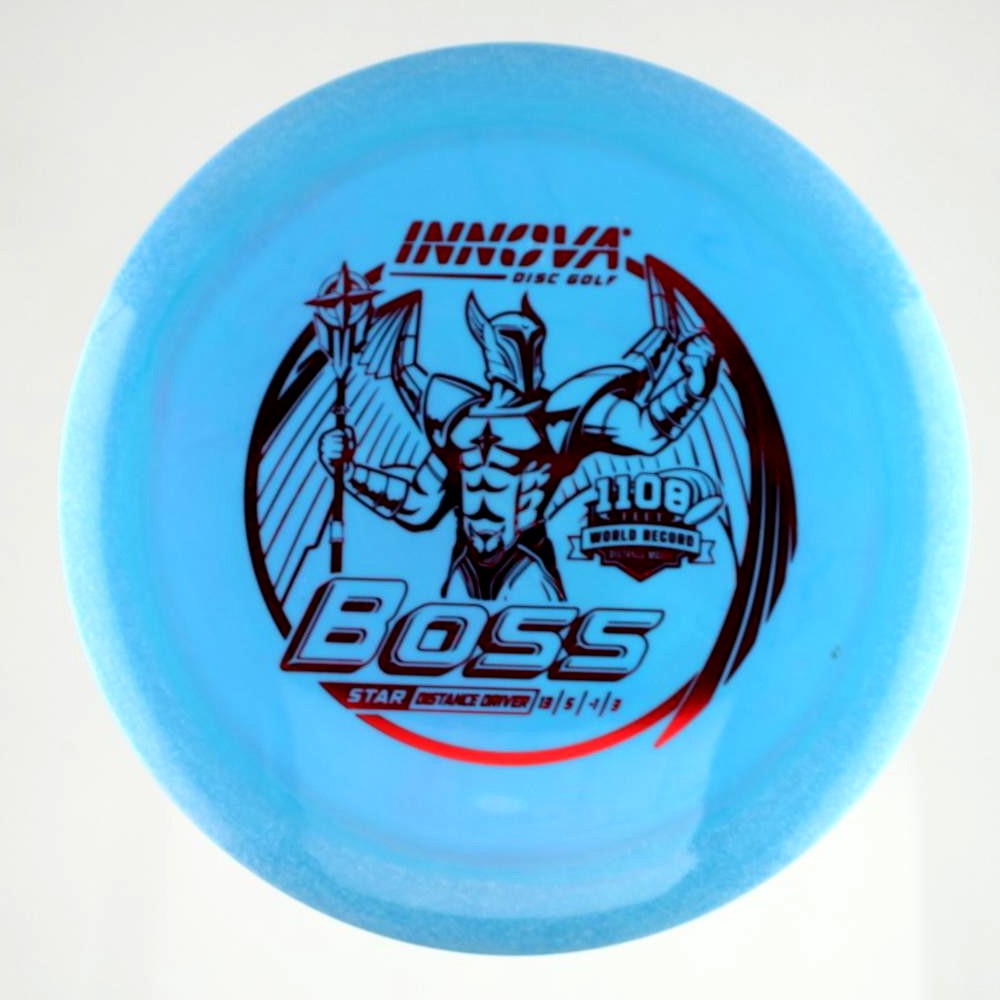Boss - 1108 feet World Distance Record - Blue - 168.7 gm -  Disc ID: 600765