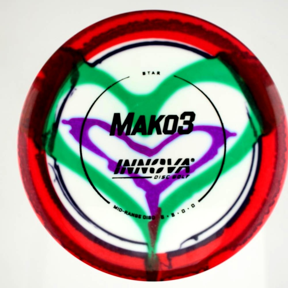 Mako3 - Tie-Dye - Unique - 177.5 gm -  Disc ID: 600877