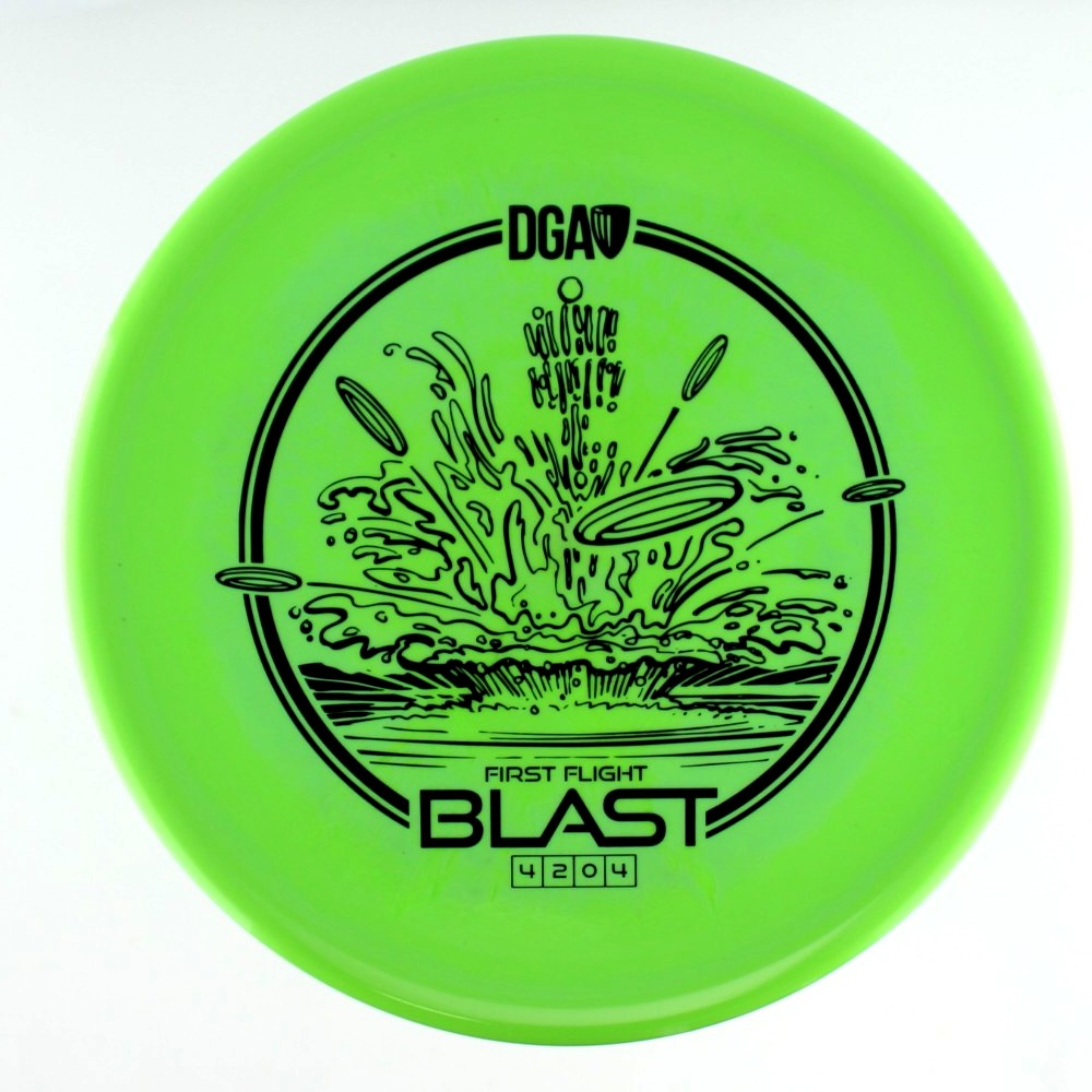 Blast - First Flight (1st Run) - Green - 174.6 gm -  Disc ID: 601351