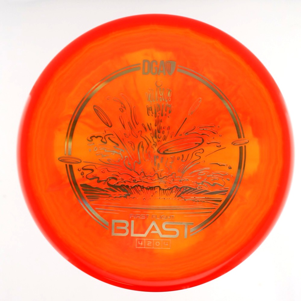 Blast - First Flight (1st Run) - Orange - 174.9 gm -  Disc ID: 601354