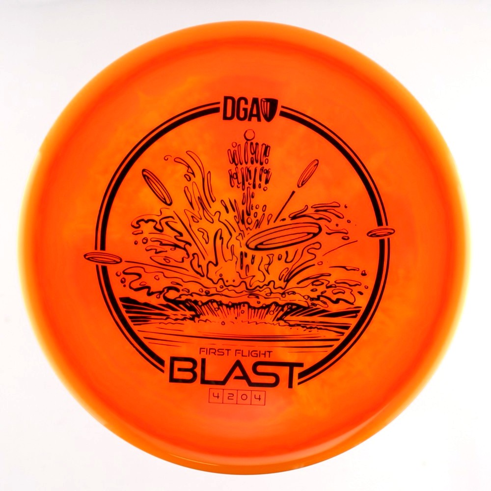 Blast - First Flight (1st Run) - Orange - 169.0 gm -  Disc ID: 601355
