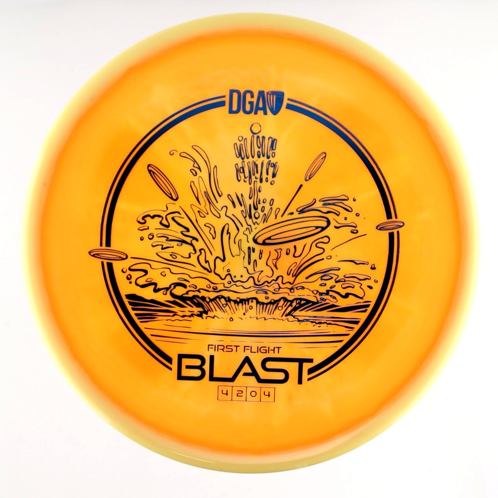 Blast - First Flight (1st Run) - Orange - 169.6 gm -  Disc ID: 601356