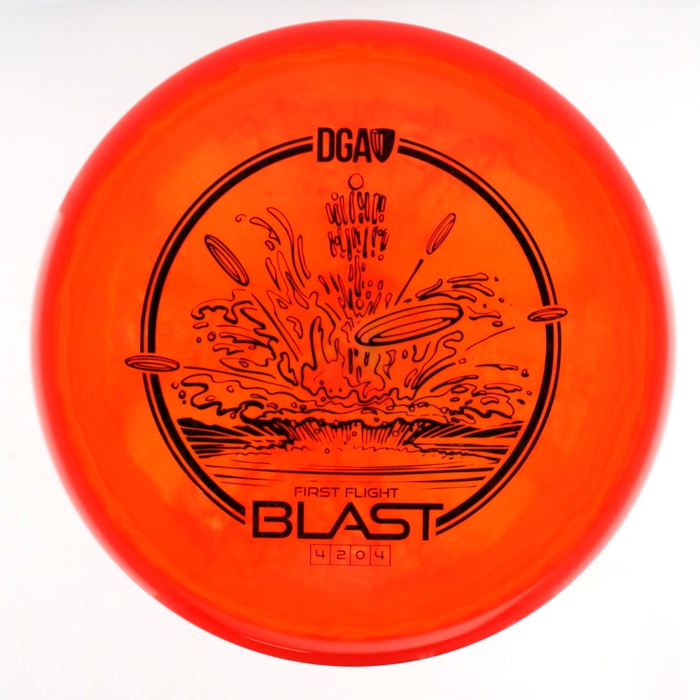 Blast - First Flight (1st Run) - Orange - 169.3 gm -  Disc ID: 601357