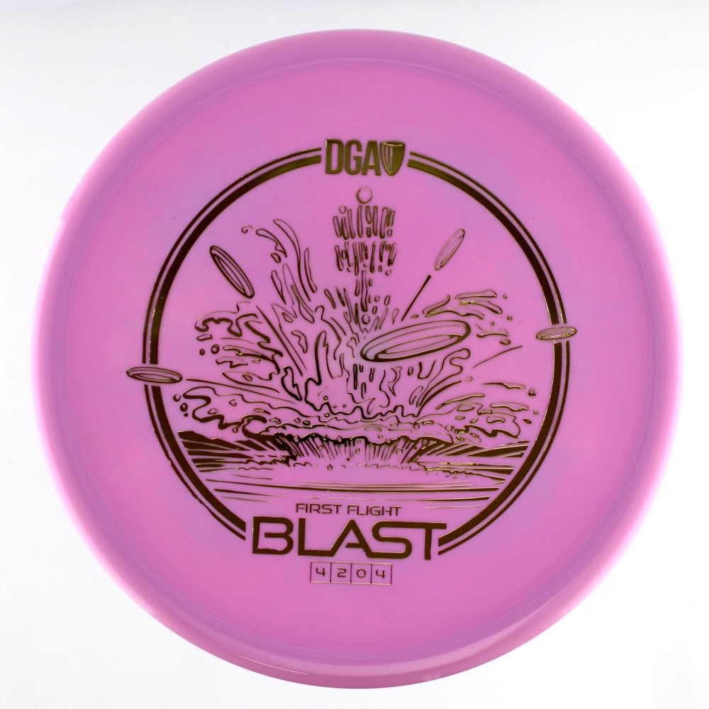 Blast - First Flight (1st Run) - Purple - 171.6 gm -  Disc ID: 601365
