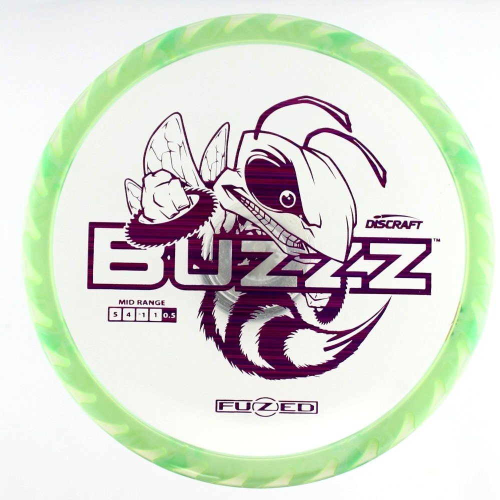 Buzzz - Saw Pattern - Green - 170.4 gm -  Disc ID: 601451