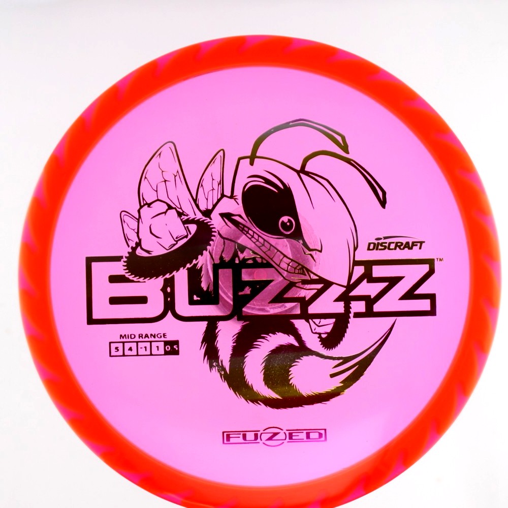 Buzzz - Saw Pattern - Orange - 170.5 gm -  Disc ID: 601460