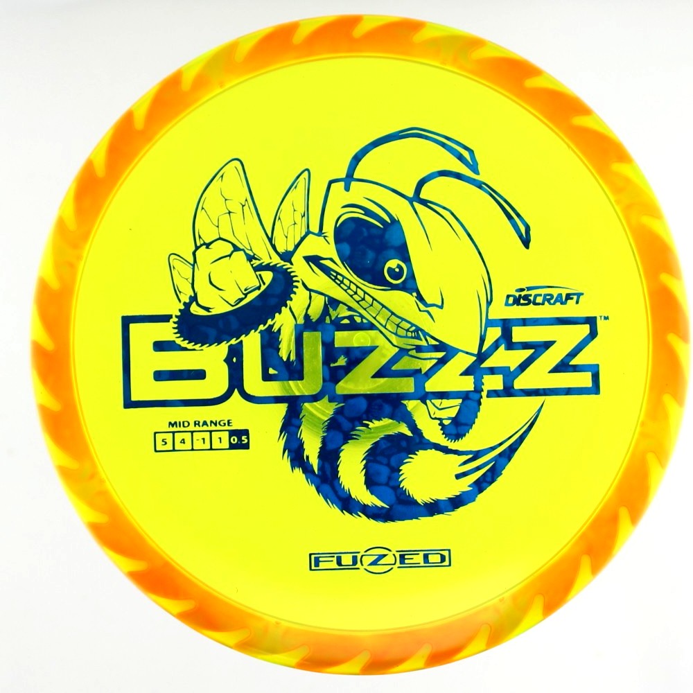 Buzzz - Saw Pattern - Orange - 176.2 gm -  Disc ID: 601463