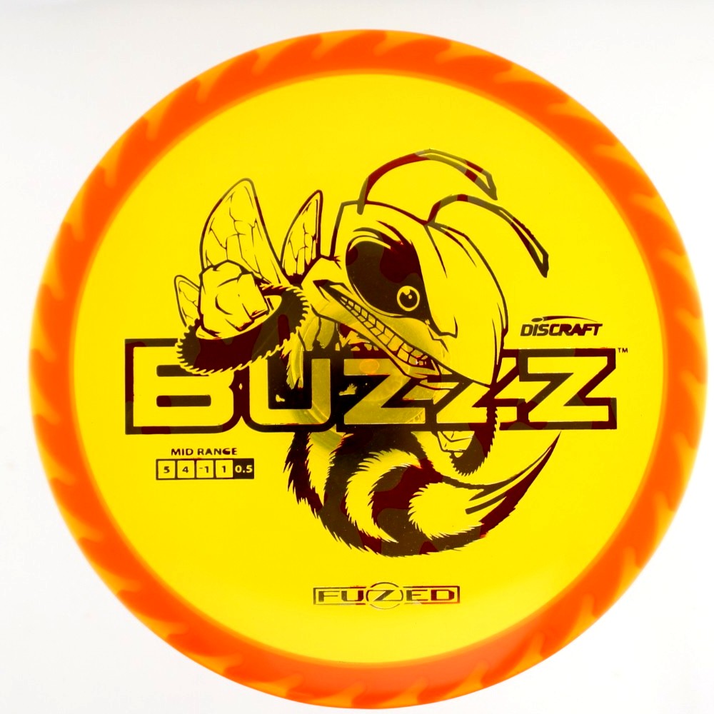 Buzzz - Saw Pattern - Orange - 170.6 gm -  Disc ID: 601465