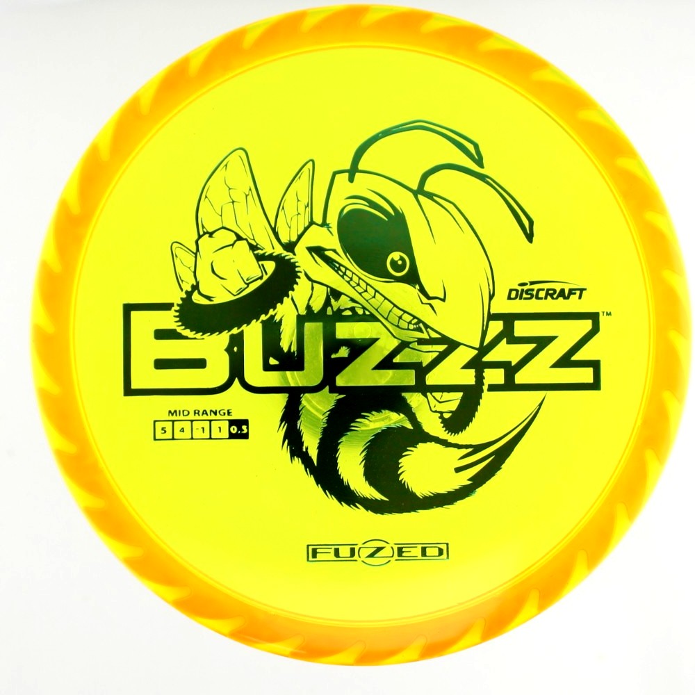Buzzz - Saw Pattern - Orange - 176.5 gm -  Disc ID: 601466