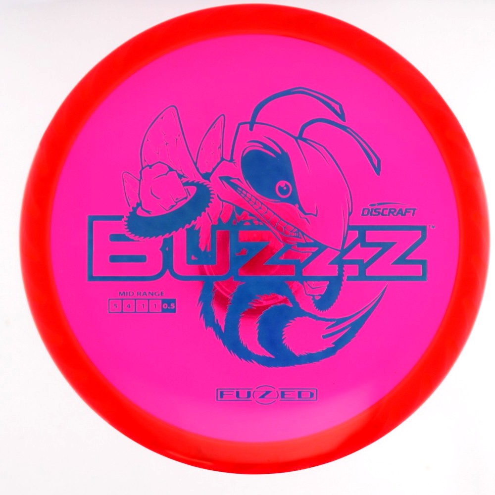 Buzzz - Saw Pattern - Red - 178.9 gm -  Disc ID: 601475