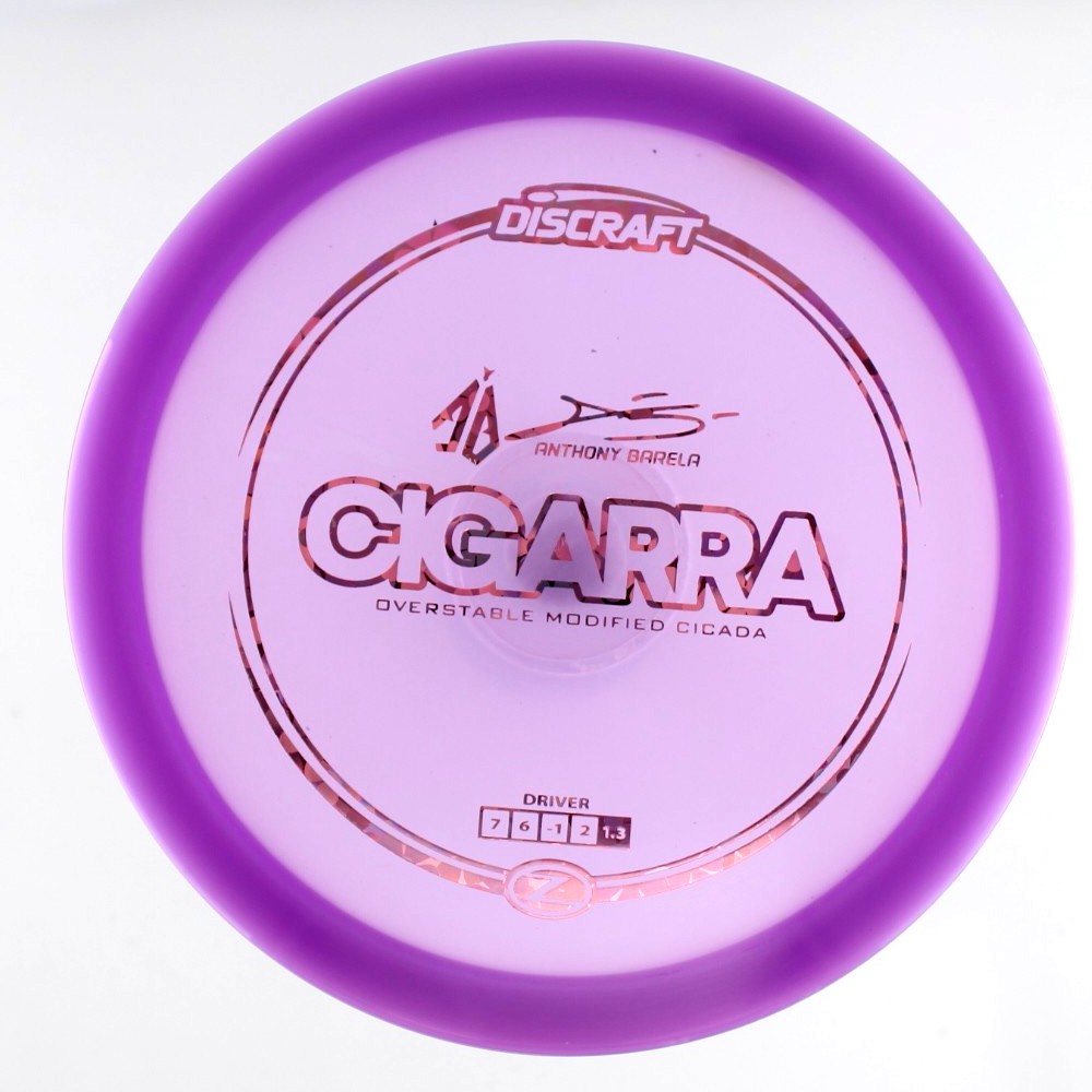 Cigarra - Anthony Barela - Purple - 176.0 gm -  Disc ID: 601554