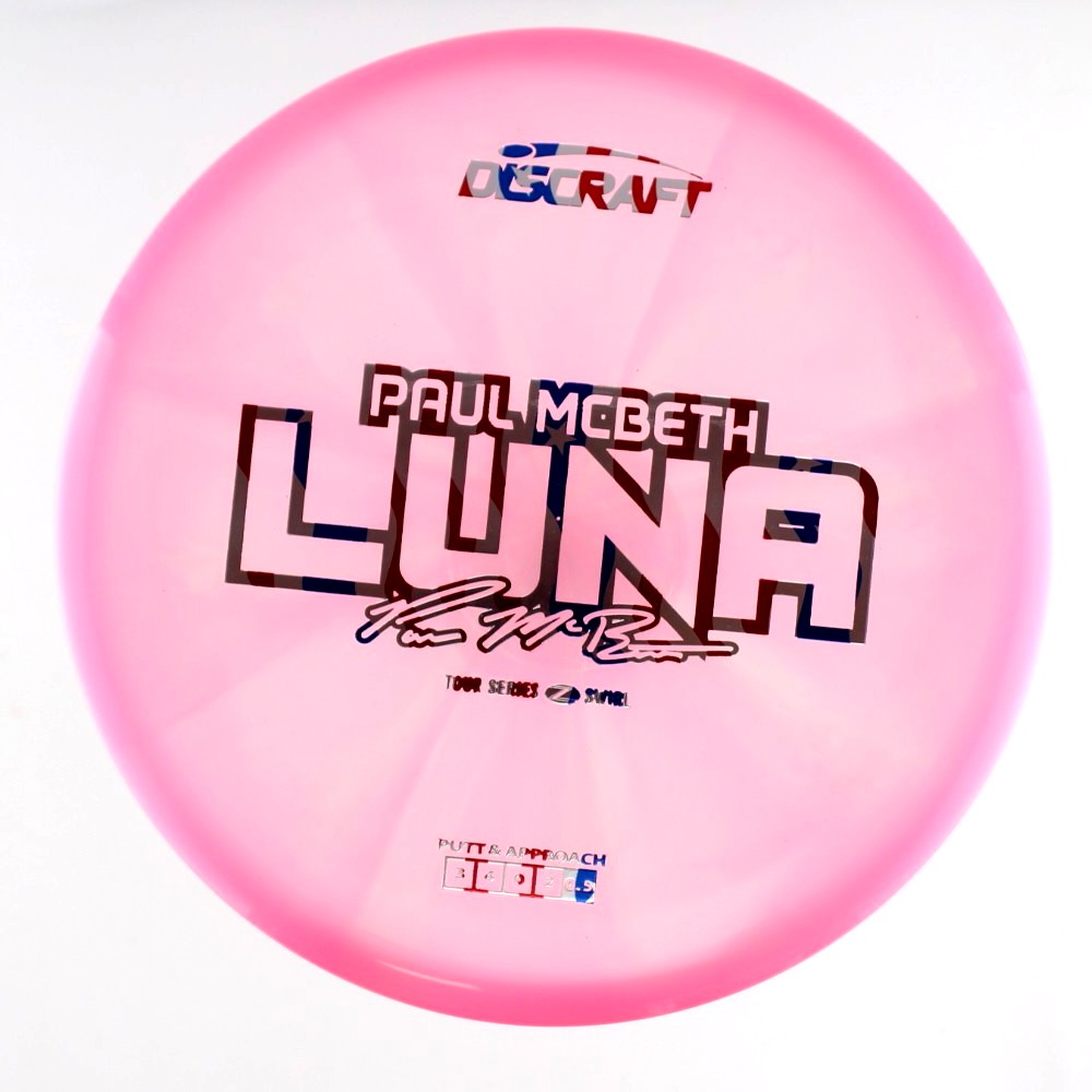 Luna - Paul McBeth - Pink - 174.8 gm -  Disc ID: 601639
