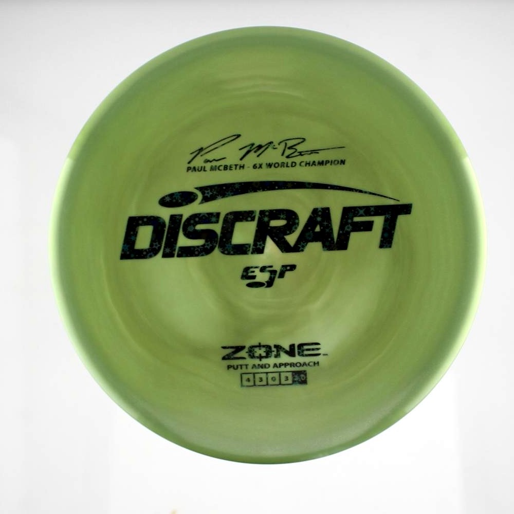 Zone - 6x World Champion Paul McBeth - Green - 173.7 gm -  Disc ID: 601710