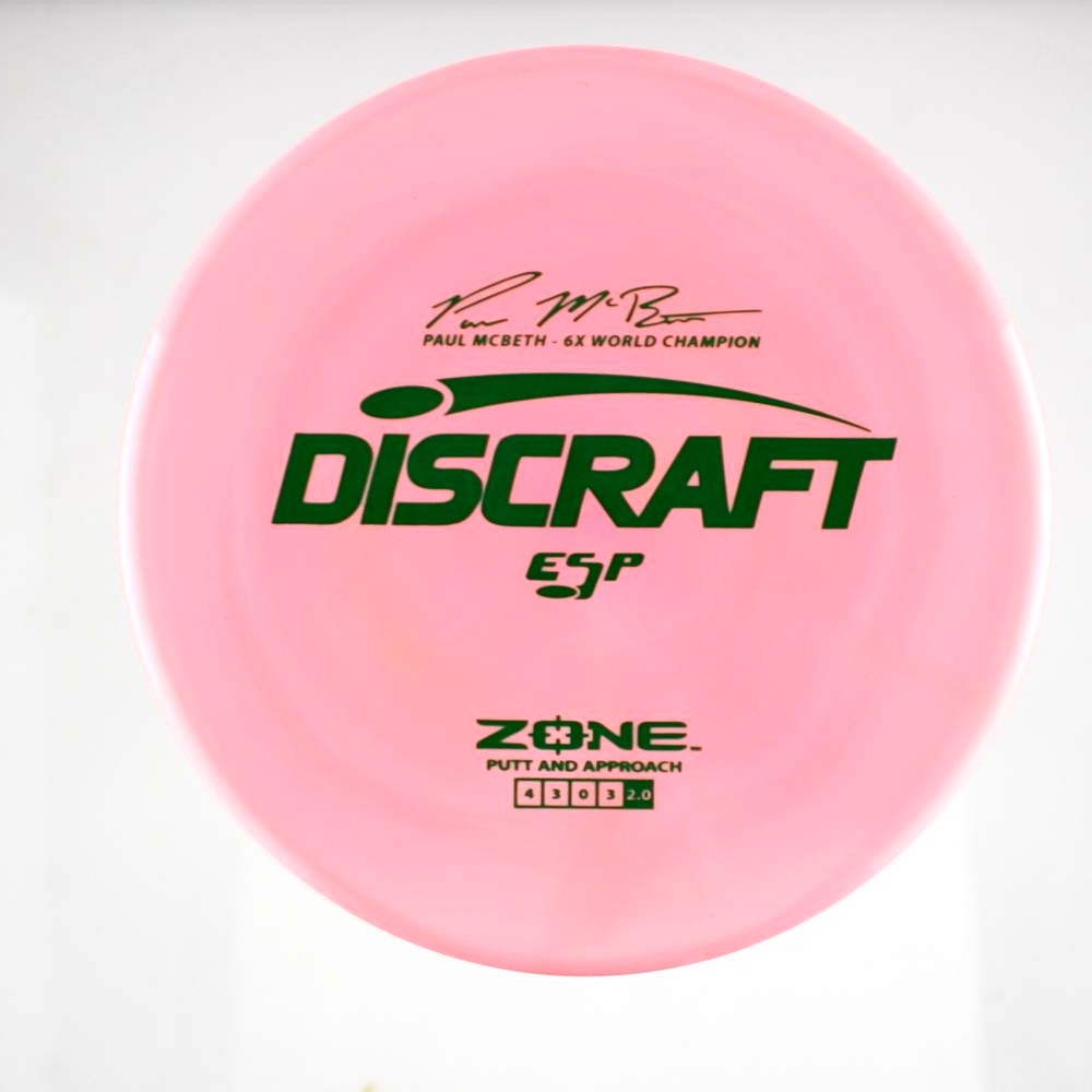 Zone - 6x World Champion Paul McBeth - Pink - 176.7 gm -  Disc ID: 601714