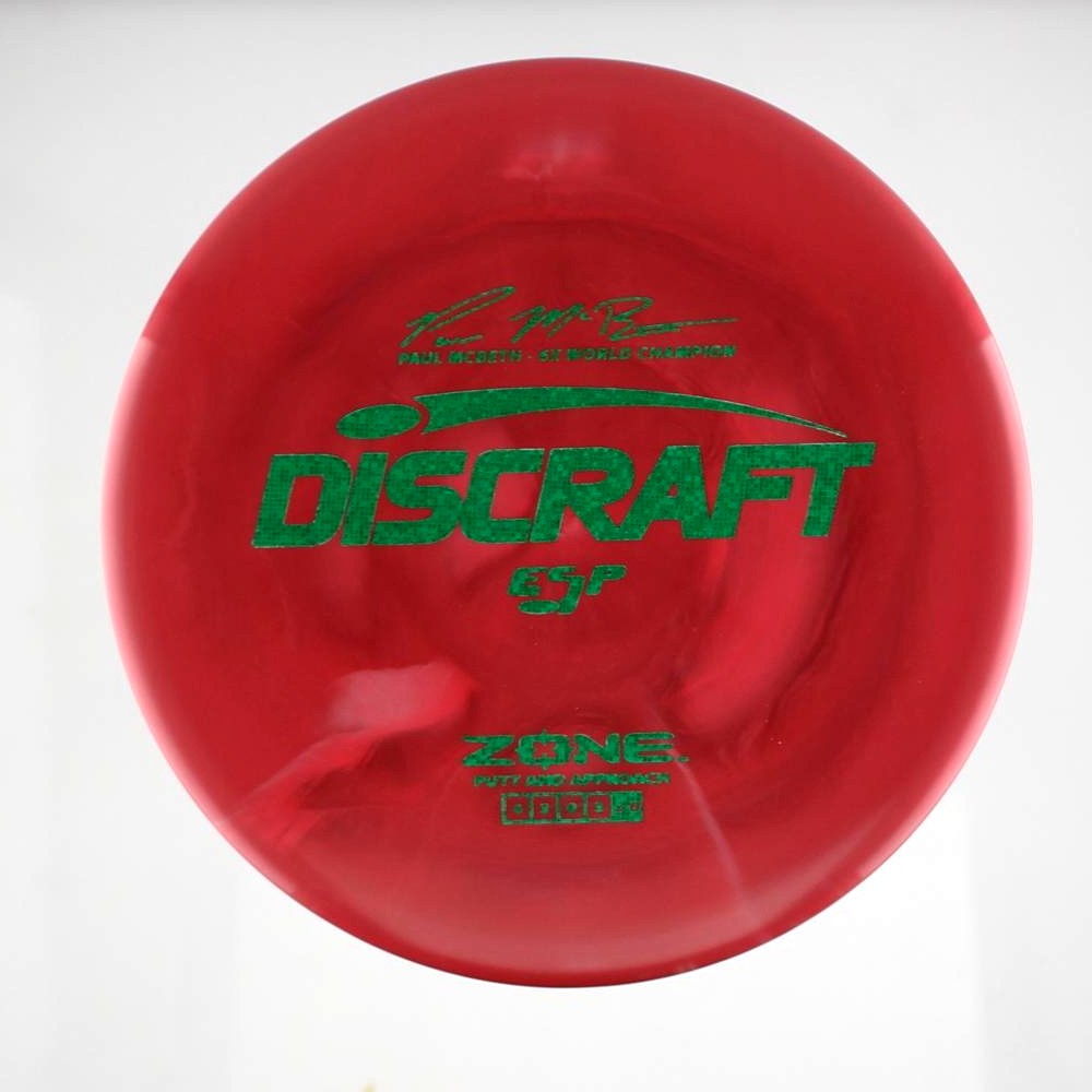 Zone - 6x World Champion Paul McBeth - Red - 173.6 gm -  Disc ID: 601715
