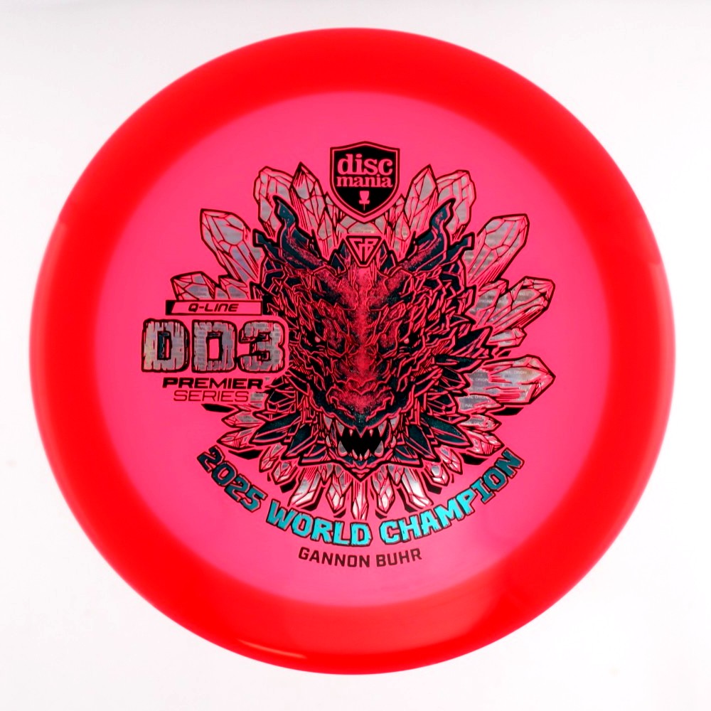 DD3 (Distance Driver 3) - Gannon Buhr - Red - 174.3 gm -  Disc ID: 601821