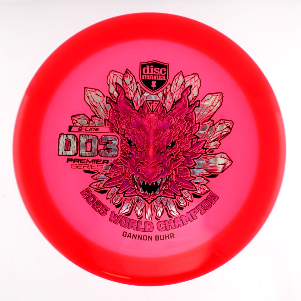 DD3 (Distance Driver 3) - Gannon Buhr - Red - 175.3 gm -  Disc ID: 601824