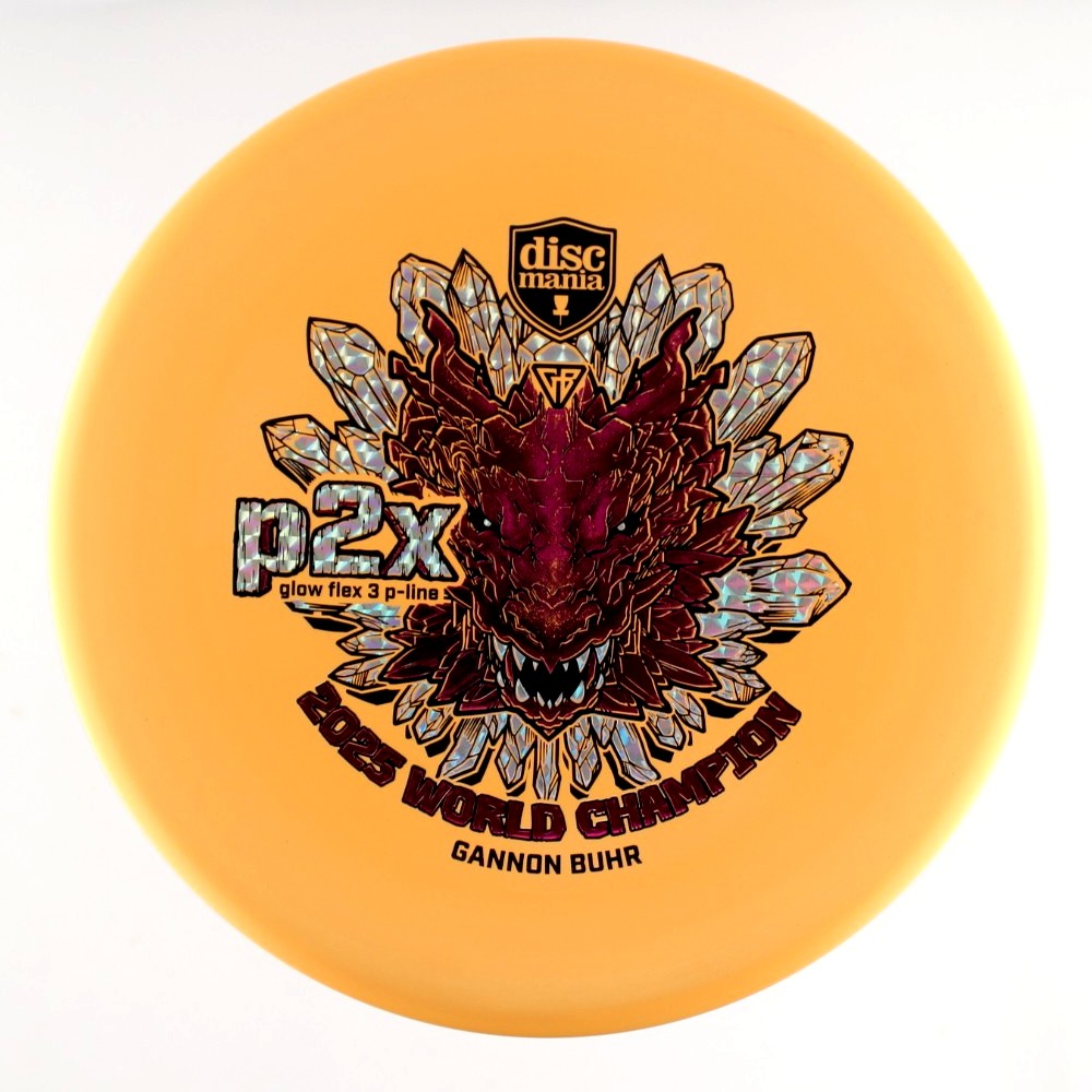 P2x - Gannon Buhr - Orange - 173.9 gm -  Disc ID: 601846