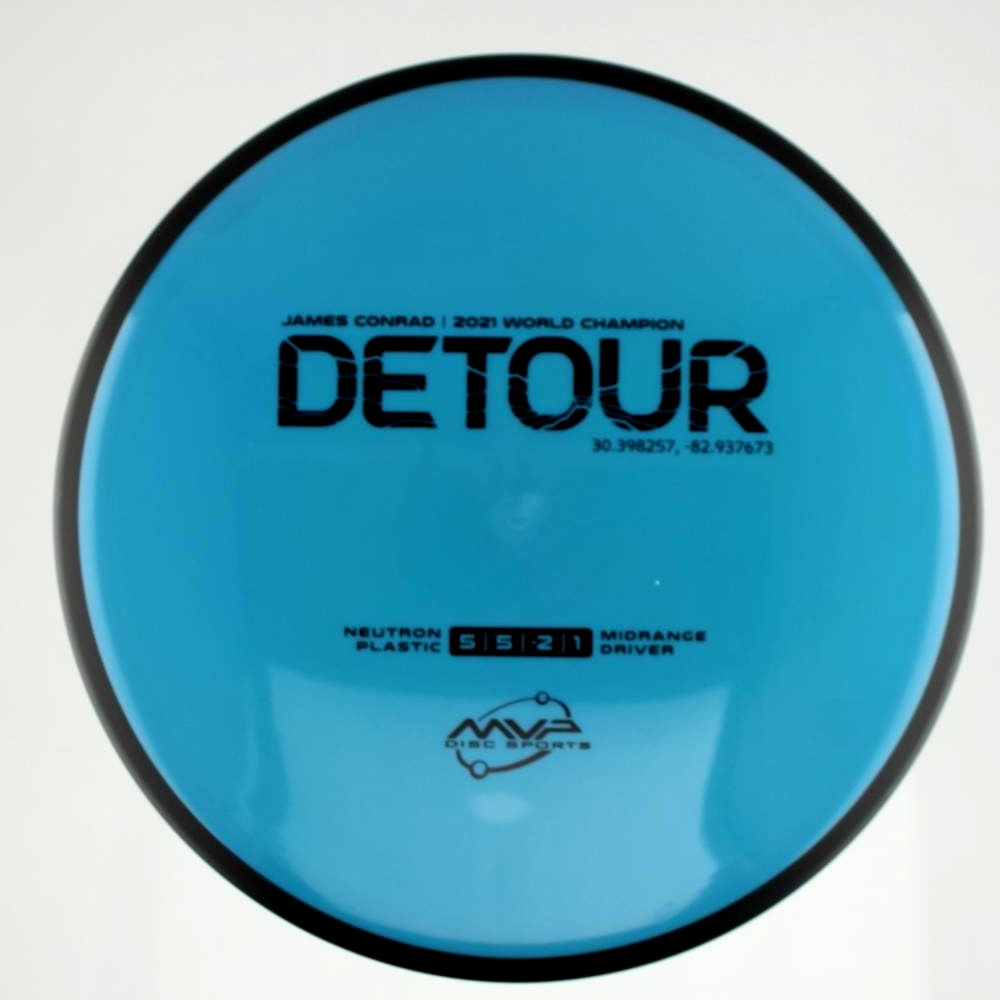 Detour - James Conrad 2021 World Champion - Blue - 168.8 gm -  Disc ID: 601858