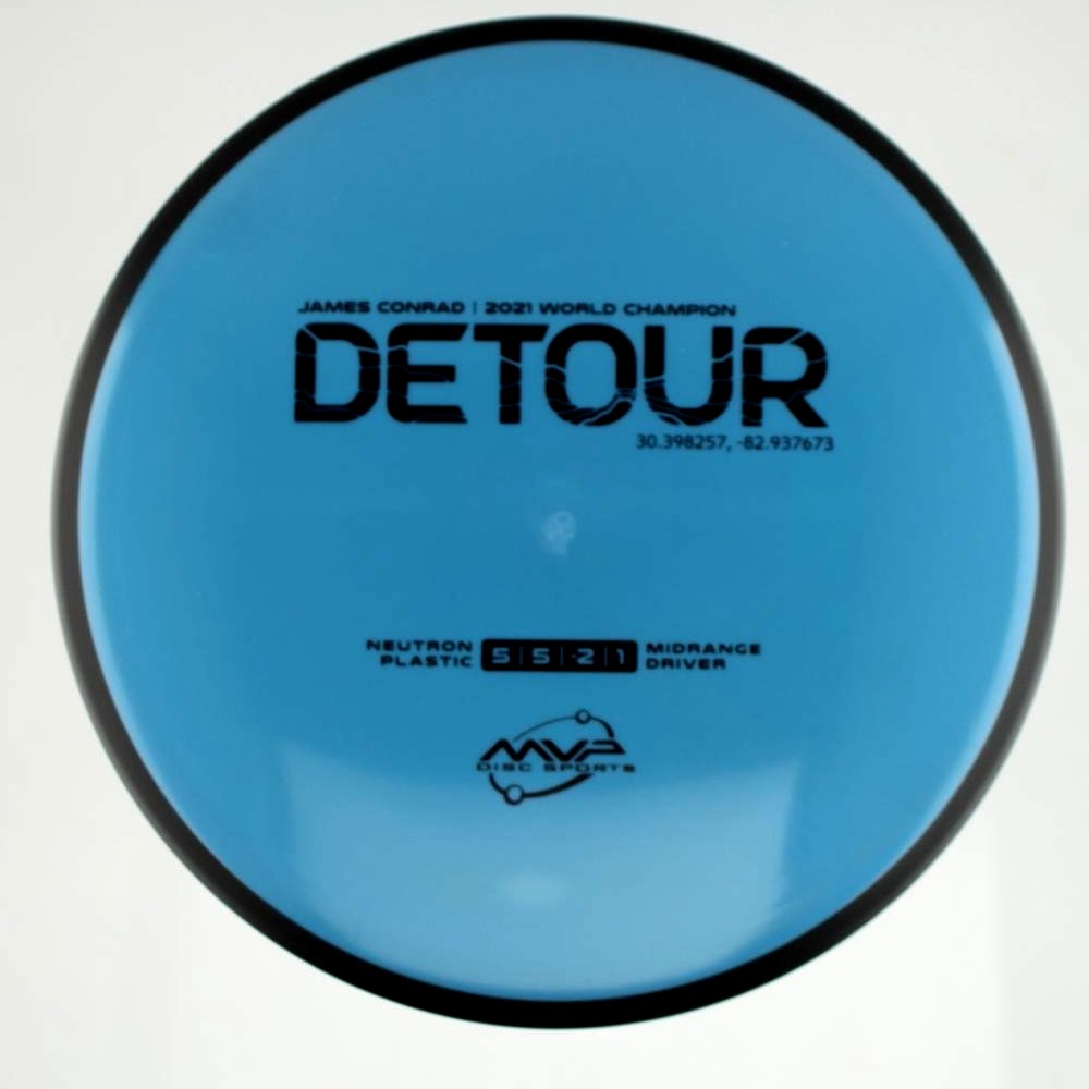 Detour - James Conrad 2021 World Champion - Blue - 169.6 gm -  Disc ID: 601860