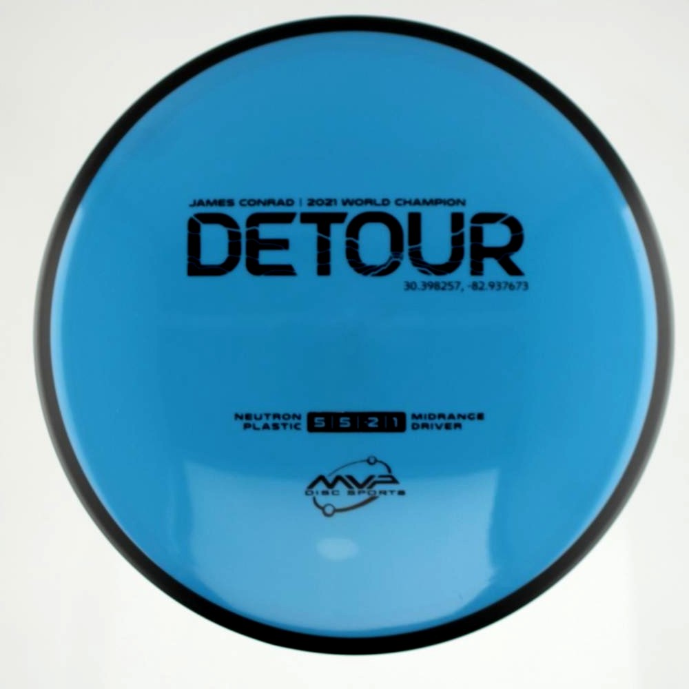 Detour - James Conrad 2021 World Champion - Blue - 166.7 gm -  Disc ID: 601862