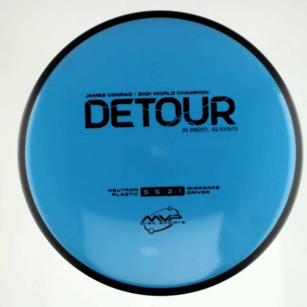 Detour - James Conrad 2021 World Champion - Blue - 168.2 gm -  Disc ID: 601870